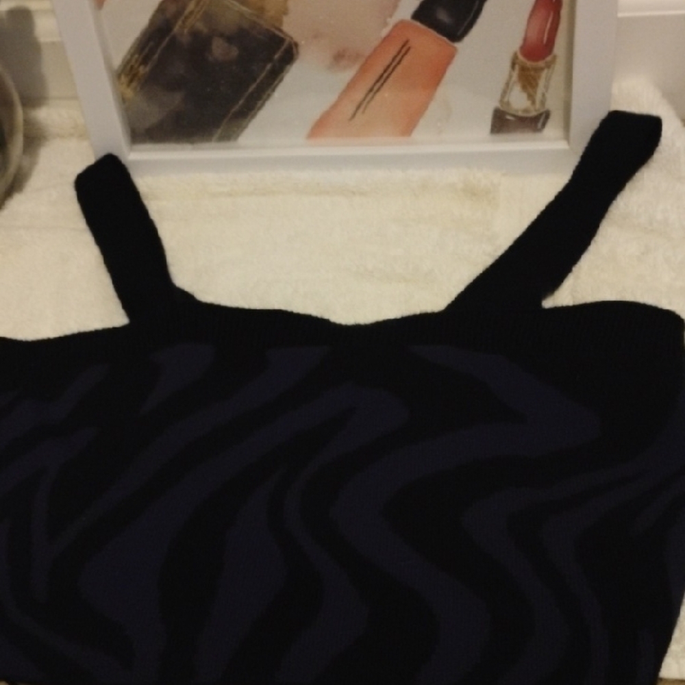 525 America Indigo Bralette, Size Small